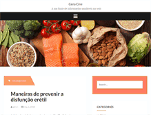 Tablet Screenshot of cenacine.com.br